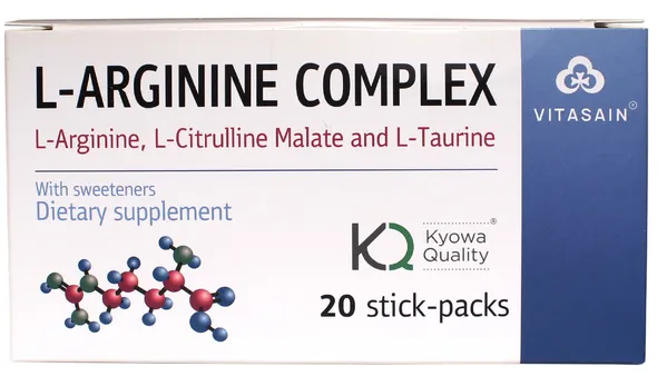 L-аргінін комплекс (L-arginine complex) розчин д/перор. заст. по 20 мл №20 в саше