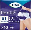 Подгузники-трусики для взрослых Tena Pants Plus Night Extra Large, 10 штук