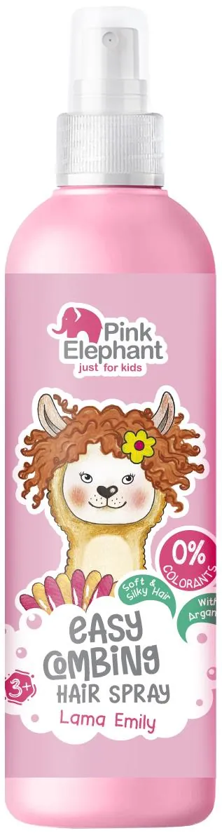 Спрей для волосся Pink Elephant Lama Emily Лама Емілі для легкого розчісування, 150 мл