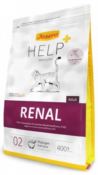Корм сухой для кошек Josera Help Renal Cat при хронической болезни почек, 400 г