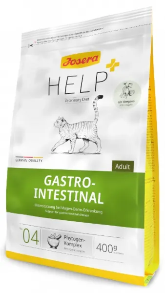 Корм сухий для котів Josera Help Gastrointestinal Cat при шлунково-кишкових захворюваннях, 400 г
