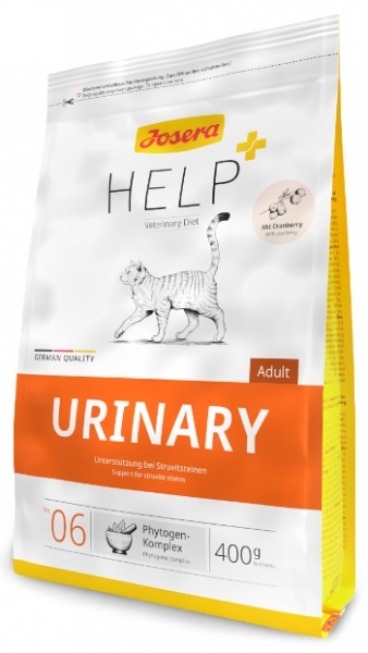 Корм сухий для котів Josera Help Urinary Cat при сечокам'яній хворобі у кішок, 400 г