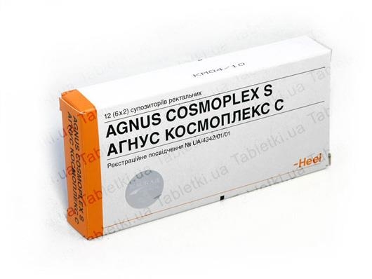 Агнус космоплекс С суппозитории рект. №12 (6х2)