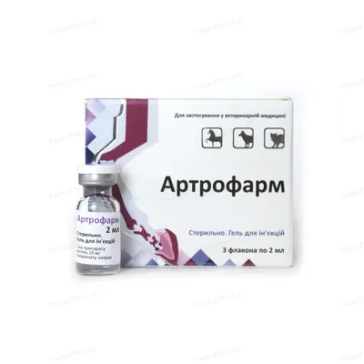 Артрофарм (ДЛЯ ТВАРИН) гель для ін'єкцій, 2 мл