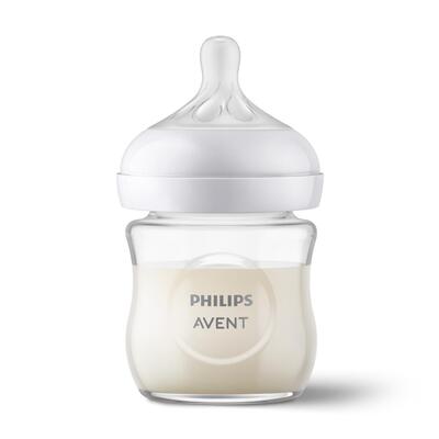 Бутылочка для кормления Philips Avent SCF930/01 Natural стеклянная, 120 мл
