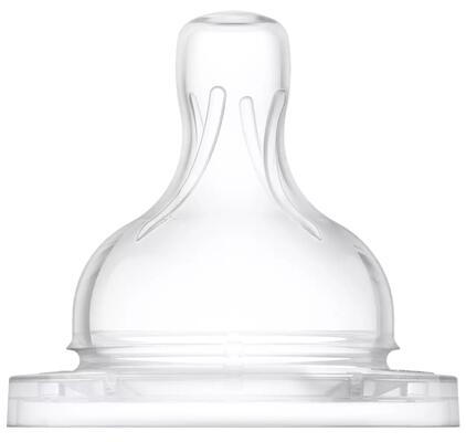 Соска силиконовая Philips Avent Anti-Colic SCY764/02, быстрый поток, от 6 месяцев, 2 шт
