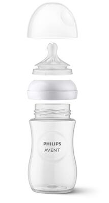 Соска силіконова Philips Avent Natural 2.0 SCY965/02, швидкий потік, від 6+ місяців, 2 шт