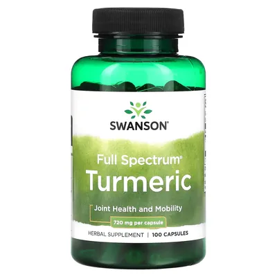Куркума Swanson Turmeric с капсули по 720 мг №100