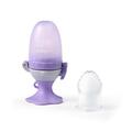 Ниблер BabyOno 1542 силиконовый для кормления Цветок, фиолетовый