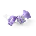 Ниблер BabyOno 1542 силиконовый для кормления Цветок, фиолетовый