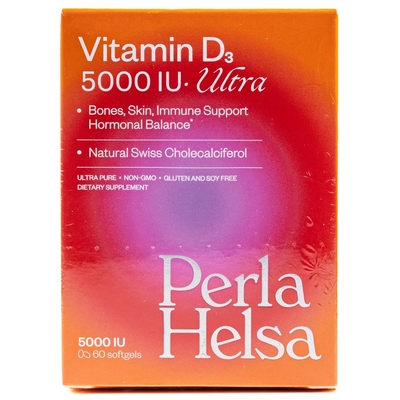Вітамін Д3 5000 МО Perla Helsa Ultra капсули №60