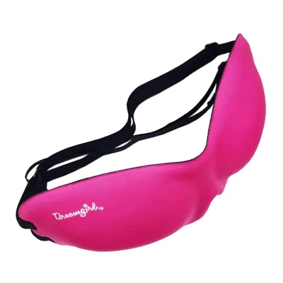 Маска для сну рожева MACK`S Dreamgirl Sleep Mask 2021-93 в комплекті з берушами + дорожній мішок