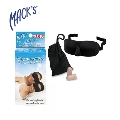 Маска для сна черная MACK'S Shut - Eye Shade Dreamweaver 2034-9 беруши + дорожный мешок