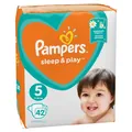 Підгузки дитячі Pampers Sleep & Play розмір 5, 11-16 кг, 42 шт