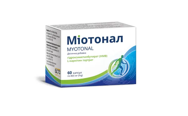 Міотонал капсули №60 (10х6)