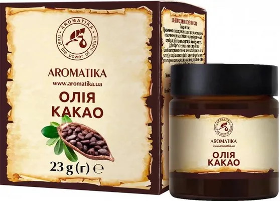 Олія рослинна Ароматика Какао, 25 мл/23 г