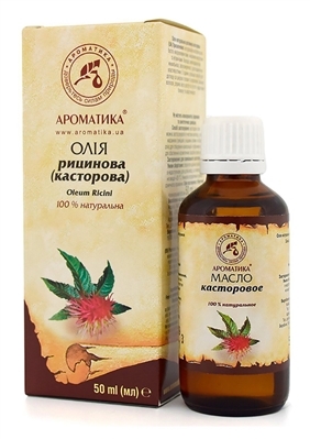 Масло растительное Ароматика Касторовое, 50 мл