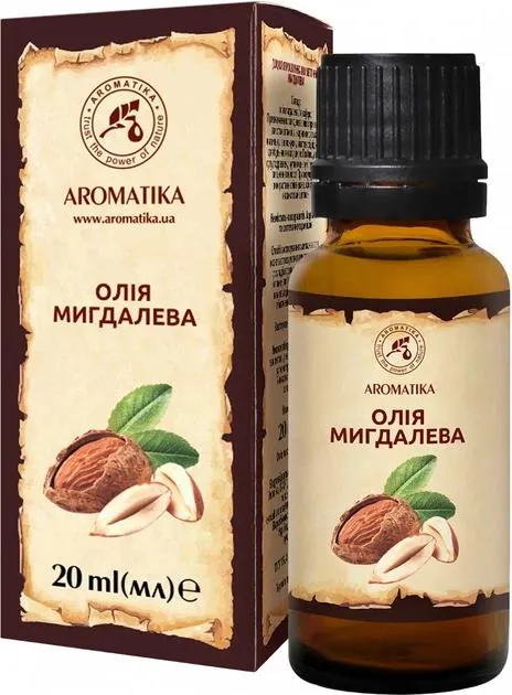 Олія рослинна Ароматика Мигдалева, 20 мл