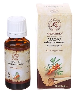 Масло растительное Ароматика Облепиховое, 20 мл