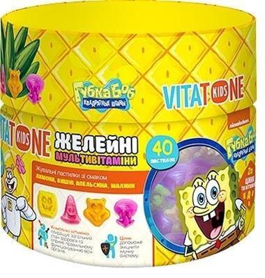 Вітатон Кідс пастилки желейні мультивітаміни №40 у флак.