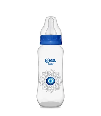 Пляшечка для годування Wee Baby Classic PP Evil Eye (269) 0-6 місяців, силіконова соска №1, 270 мл