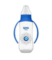 Пляшечка для годування Wee Baby Classic PP Evil Eye (261) з ручками 0-6 місяців, силіконова соска №1, 270 мл