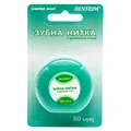 Зубна нитка Dentium з ароматом м'яти, зелений контейнер, 50 м
