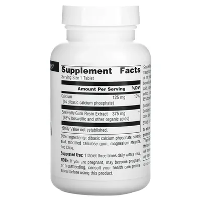 Босвелія Source Naturals Boswellia Extract, 100 таблеток