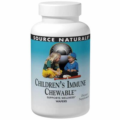 Укрепление иммунитета для детей Source Naturals Children's Immune Chewable, 30 жевательных конфет