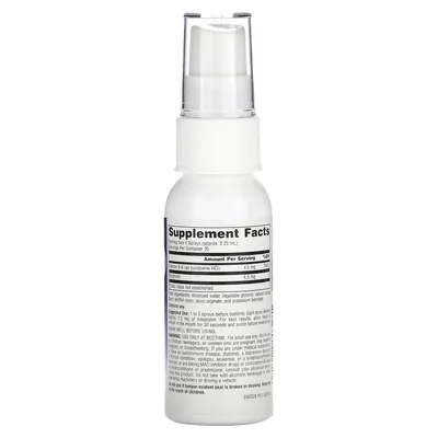 Мелатонін Source Naturals NutraSpray Melatonin спрей, смак апельсину, 59 мл