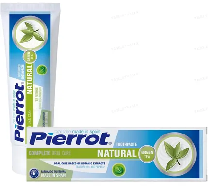Зубна паста Pierrot Green Tea Natural Зелений чай Ref.87, 75 мл