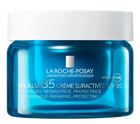 Крем La Roche-Posay Hyalu B5 SPF30 інтенсивної дії для корекції зморшок, відновлення пружності та захисту шкіри обличчя, 50 мл