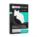 Краплі на холку Vitomax Platinum проти бліх, кліщів та гельмінтів для котів 4-8 кг по 1 мл, 1 піпетка