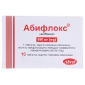Абифлокс таблетки, п/плен. обол. по 500 мг №10