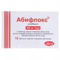 Абифлокс таблетки, в/плів. обол. по 500 мг №10