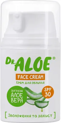 Крем для обличчя Dr. Aloe SPF30, 50 мл