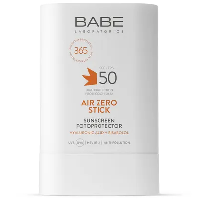 Стік сонцезахисний Babe Laboratorios SPF50 невидимий прозорий для обличчя, 15 г