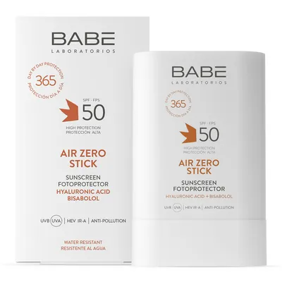 Стік сонцезахисний Babe Laboratorios SPF50 невидимий прозорий для обличчя, 15 г