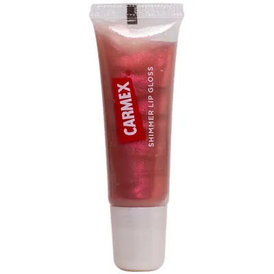Блиск для губ Carmex Lip Gloss з шимером зі смаком малини, 10 г