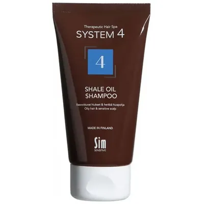 Шампунь Sim Sensitive System 4 №4 для жирної і чутливої шкіри голови, 75 мл