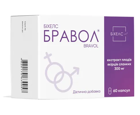 Бравол капсули №60 (10х6)