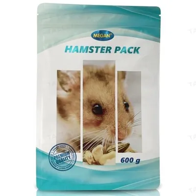 Корм Megan для хом'яків Hamster Pack, 600 г пакет
