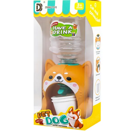 Іграшка Zeming Toys дитячий кулер для води Песик, помаранчевий