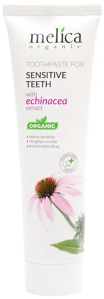 Зубна паста Melica Organic з екстрактом ехінацеї, 100 мл
