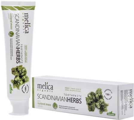 Зубная паста Melica Organic лечебные травы Скандинавии, 100 мл