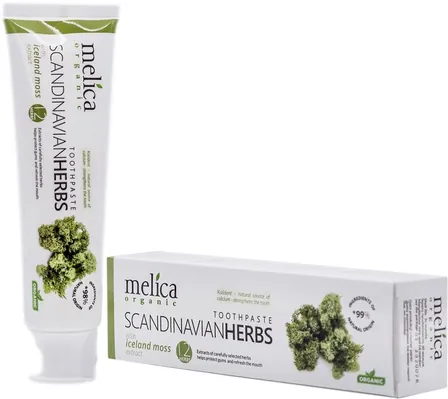 Зубна паста Melica Organic лікувальні трави Скандинавії, 100 мл