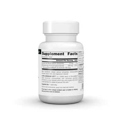 Хром ультра Source Naturals Ultra Chromium GTF 200 мкг, 120 таблеток