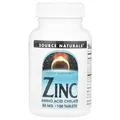 Цинк Source Naturals Zinc 50 мг, 100 таблеток
