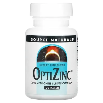 Цинк комплекс Source Naturals OptiZinc, 120 таблеток