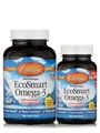 Омега-3 Carlson Labs EcoSmart Omega-3, лимон, 90+30 желатинових капсул